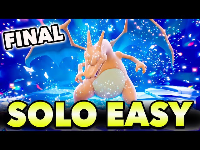 FINAL 7 Star CHARIZARD Raid – Best SOLO Build (Scarlet & Violet)