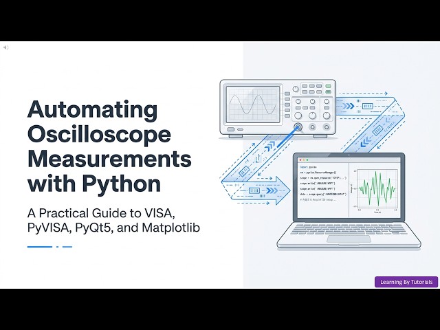 Automating Oscilloscope Measurements with Python: A Practical Guide to VISA, PyVISA, PyQt5, and