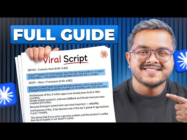 How to Write Viral Scripts Using AI (Works in Every Niche)