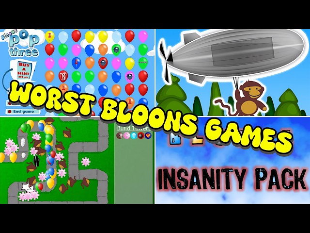 The Worst Bloons Games Ever Made
