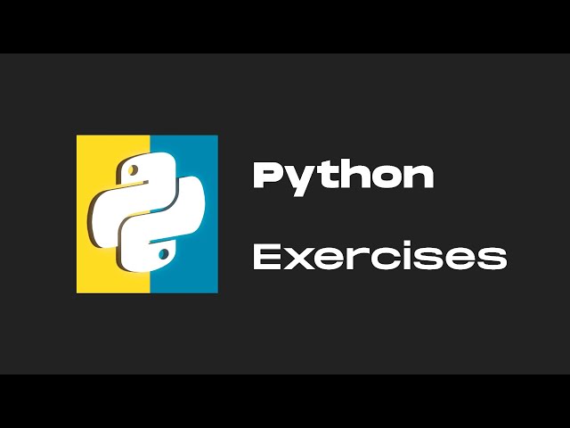 Learn Python 3 by Solving the Exercises