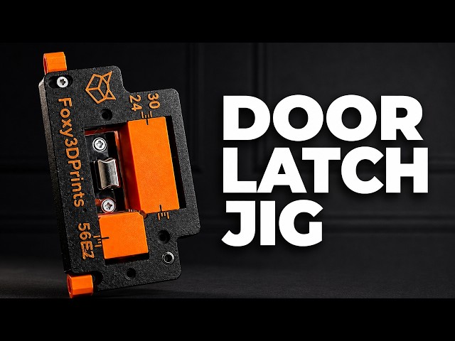 How to Use a Door Latch Jig