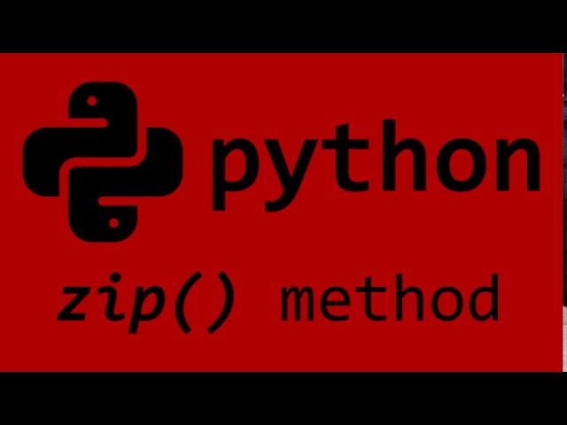 Python build-in zip() method