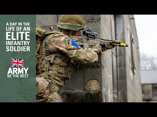 A Day in the Life of an Elite Infantry Soldier | British Army
