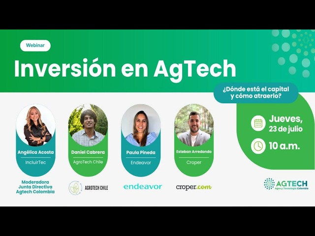 Inversión en AGTECH: dónde está el capital y cómo atraerlo