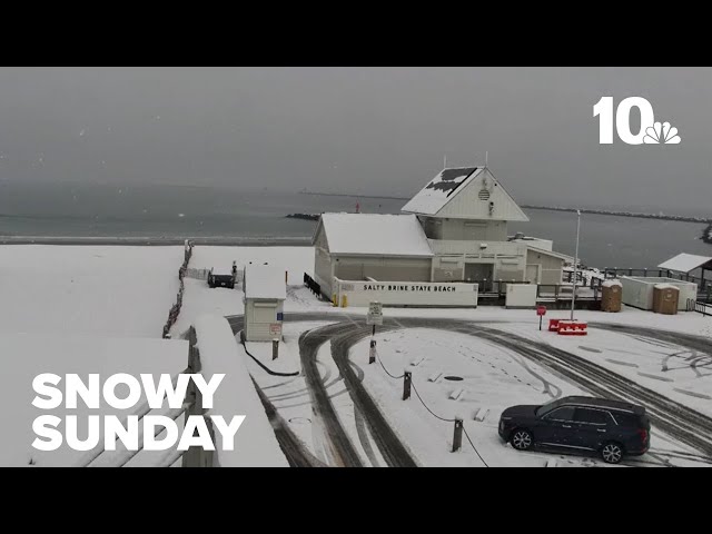 Snowy Sunday in Southern New England