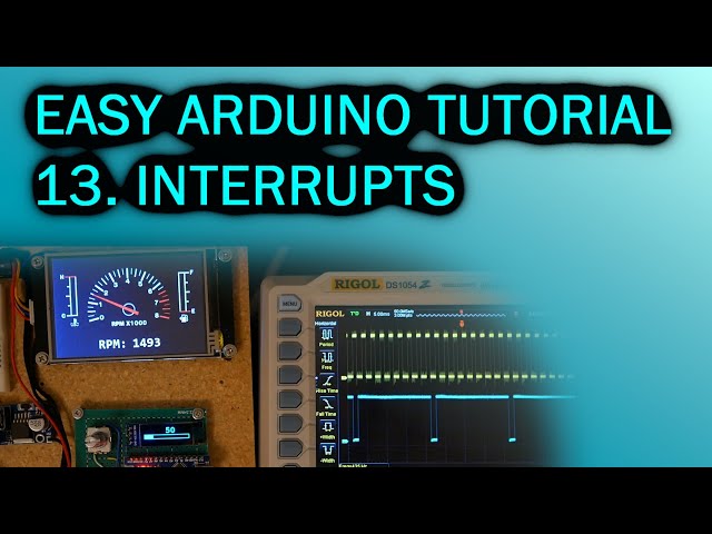 Easy Arduino Tutorial: #13 Interrupts