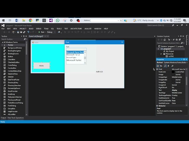 Introduction to programming (visual basic)