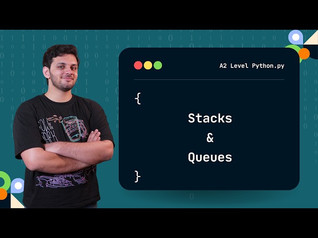 Stacks & Queues | Python Code | A Levels 9618 Paper 4 | Programming