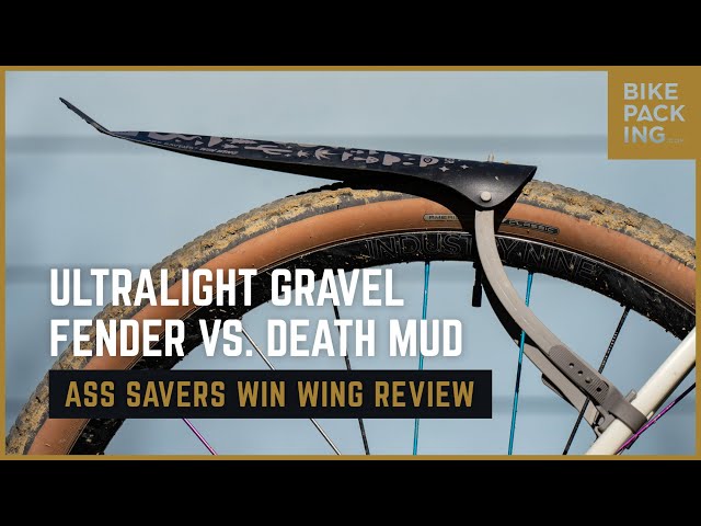 Ultralight Gravel Fender Vs. Death Mud: Ass Savers Win Wing Review