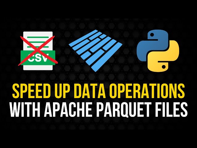 Speed Up Data Processing with Apache Parquet in Python