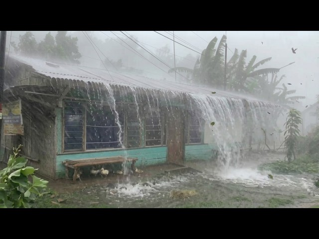 RAINSTORM FOR WHEN THE STARS FEEL DISTANT 🌧️⭐ Sleep Deep in a Peaceful Village