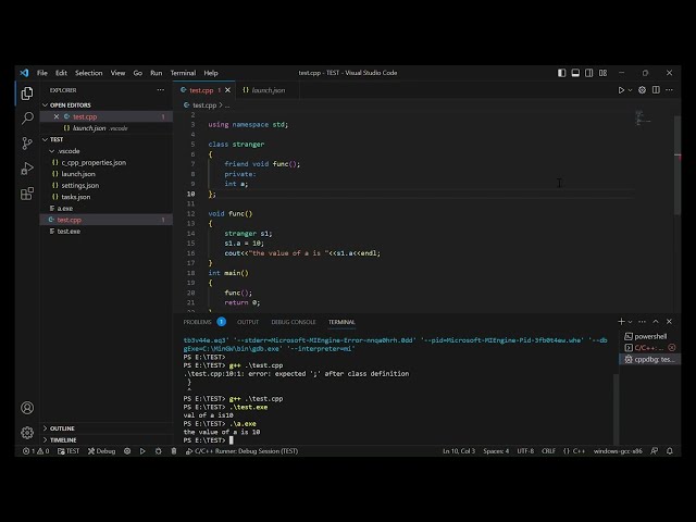 Part 8 | Friend function in C++ |