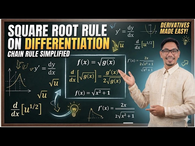 Square Root Rule on Differentiation