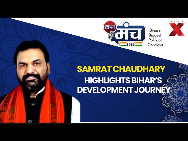 Samrat Chaudhary Reveals Bihar’s Road to Progress Under Nitish Kumar & PM Modi | India News Manch