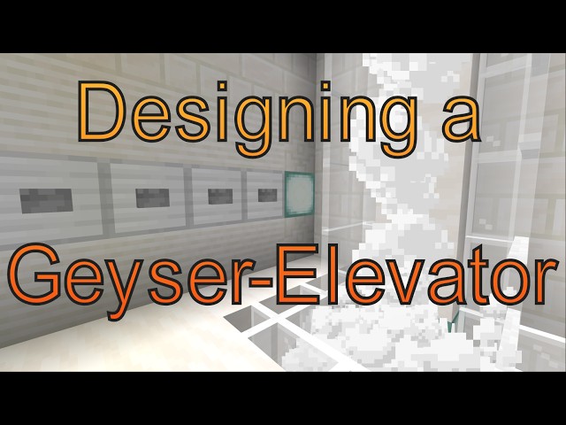 Redstone Development: Episode 9 - Example 8 - 5 Floor Geyser Elevator [Java Edition 26.2]