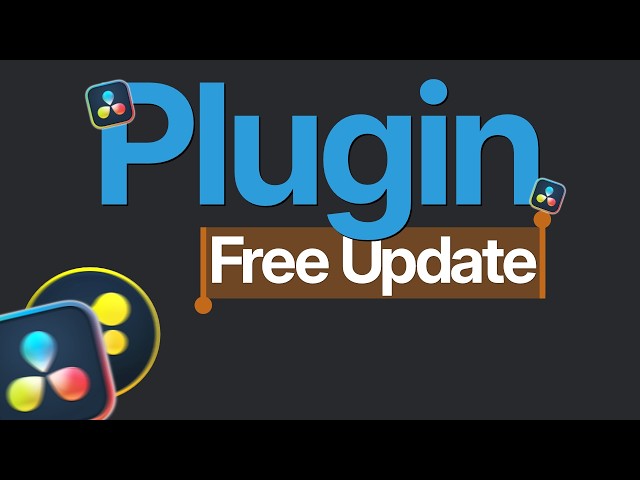 2 FREE DaVinci Resolve Plugins Updated! Alok Web Text + Text Selector Macro