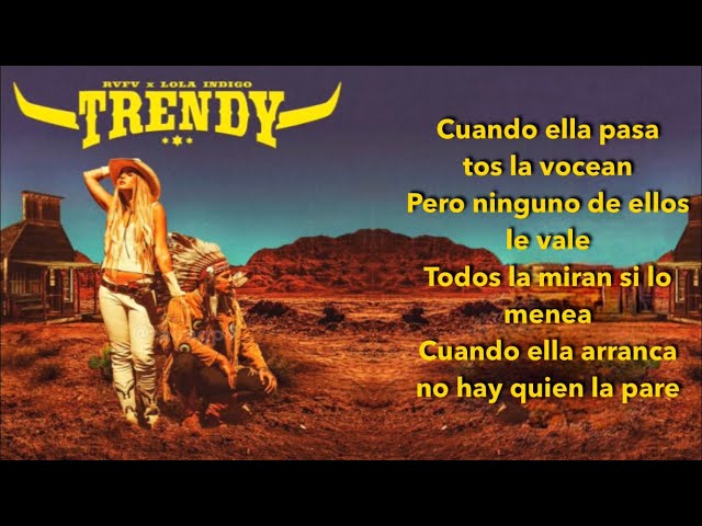 RVFV, Lola Indigo - Trendy (LETRA)