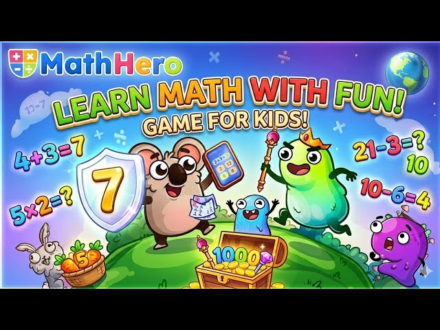 Fun Math Adventure with MathHero: Learn & Play!