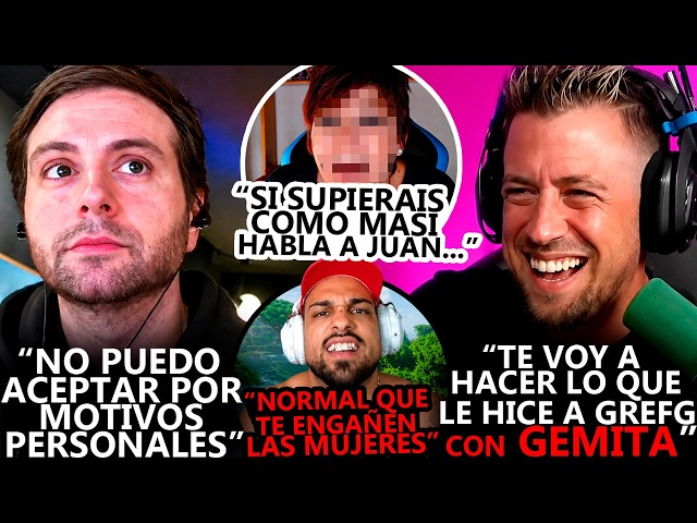 AURON LANZA PERSONALES y DURO con XOKAS😨VEGETTA LO RECHAZA y PEREIRA EXPLOTA😨MAMAILLOJUAN sobre MASI