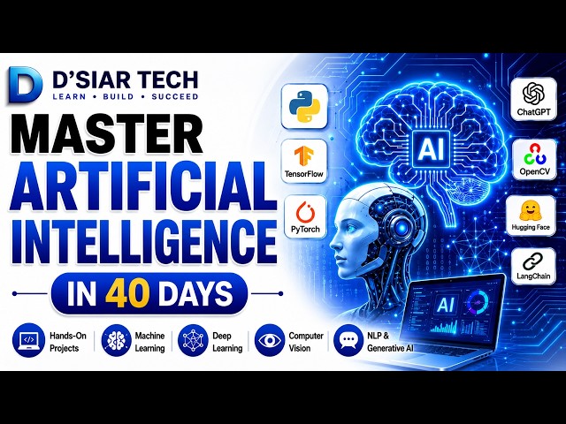 5. Machine Learning Fundamentals: Supervised Learning: Linear Regression | AI Course by D’SIAR TECH