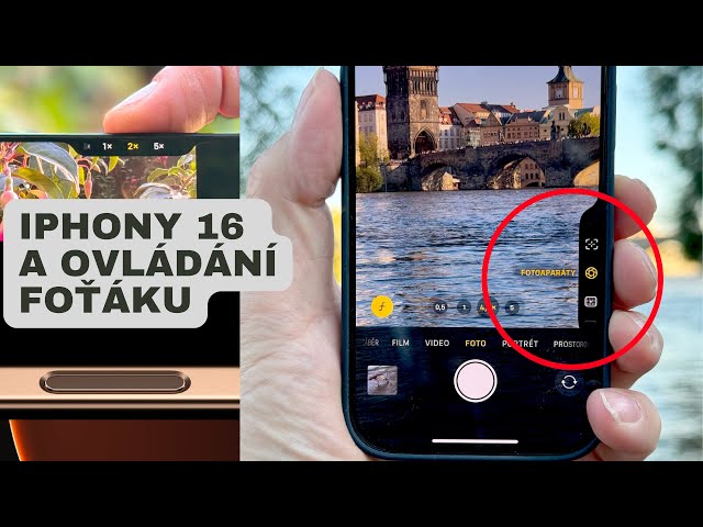iPhone 16 (Pro) a nové ovládání foťáku v 90 vteřinách