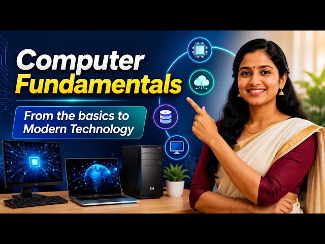 Computer Fundamentals in Malayalam | Plus 2 | BCA | Bsc | Data Entry | DCA | LBS | C-DIT | Keltron