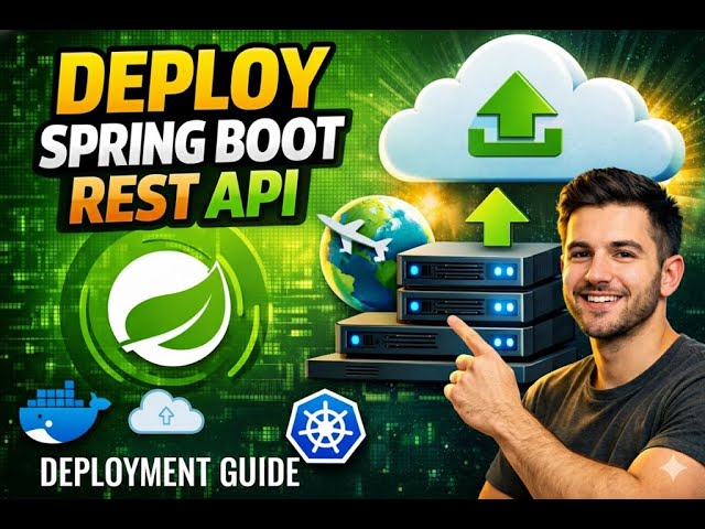 How to deploy springboot rest api project