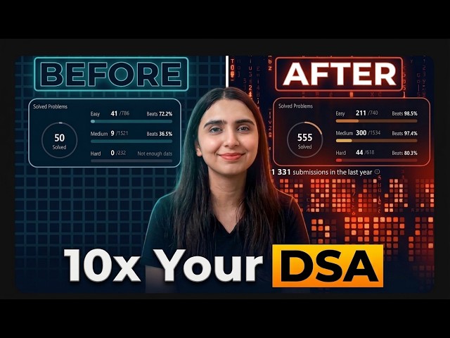 Fastest Way To Learn DSA (Even If Your Logic Is Weak)