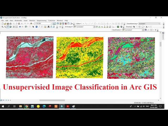Unsupervised Classification using Arc GIS
