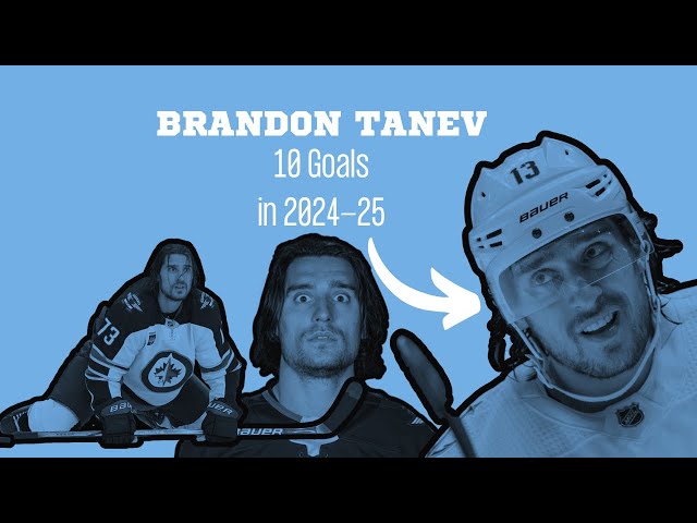 Brandon Tanev Brings the Grit | All 10 Goals from 2024-25