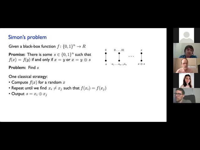 QIP2021 Tutorial: Quantum algorithms (Andrew Childs)