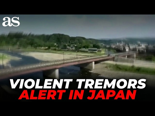 TERRIFYING MOMENT: Violent Tremors Shake KYUSHU During JAPAN EARTHQUAKE