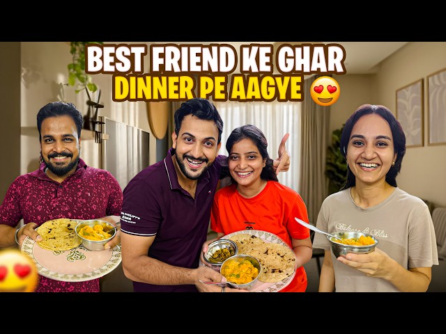Best Friend Ke Ghar Dinner Pe Aagye😍 | Vinay Thakur Vlogs
