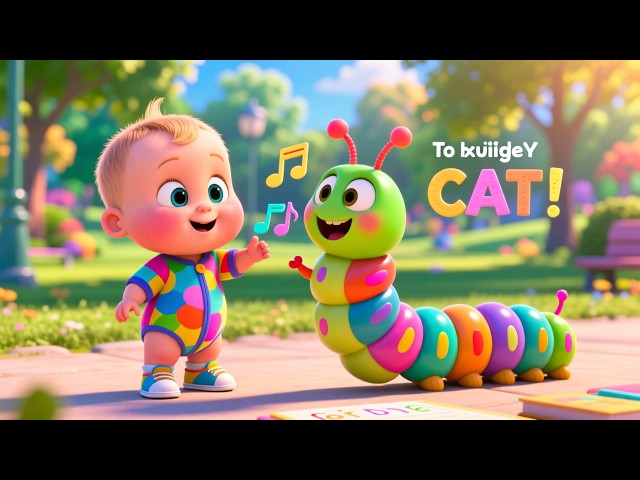 Baby Learns ABC at Park 👶🔤🌳✨ | ABC Alphabet Song for Kids | Fun Preschool Learning Video