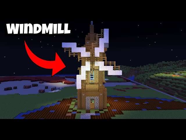 Building a Cozy Windmill!  -Timelapse