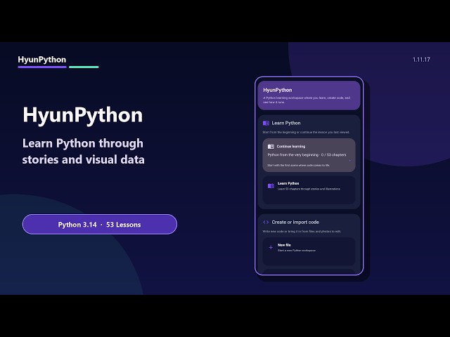HyunPython | Learn Python with Visual Code Execution