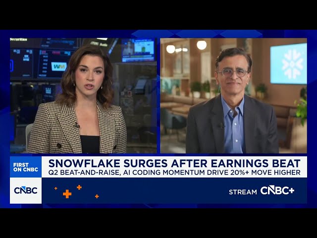 Snowflake CEO Sridhar Ramaswamy: AI is indeed a flywheel for us