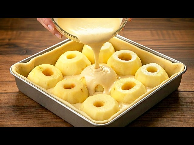 I learned this trick in a pastry shop! Apple pie dream in 4 minutes!