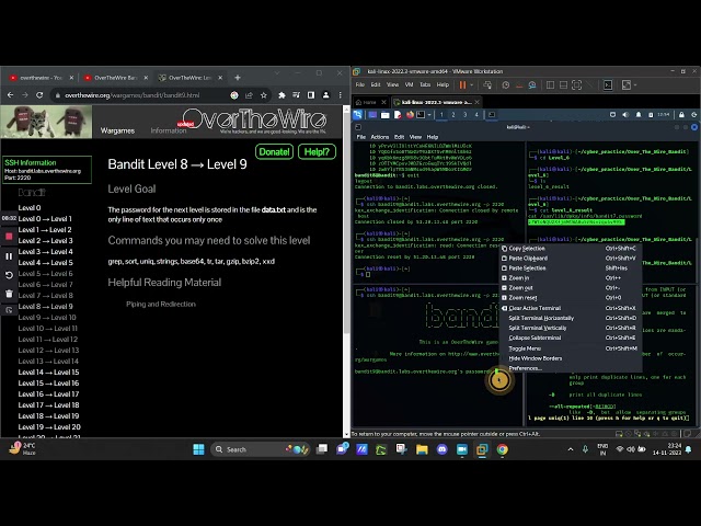 OverTheWire: Bandit Level 6 - 11 Walkthrough