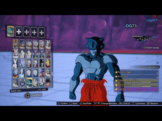 Dragon Ball Sparking Zero - OG 73 VS Android 21