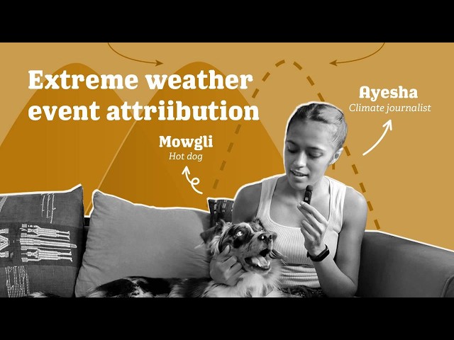 How do scientists link climate change and extreme weather events?