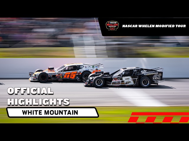 NASCAR Whelen Modified Tour official highlights: Thunder in the Mountains 200