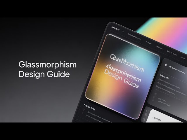 Glassmorphism in CSS 2025: Create Stunning Frosted Glass UI Effects with Pure CSS!
