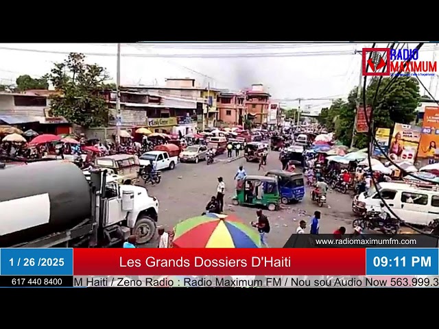 1/26/2025 : Rive Donald Trump kom prezidan lage anpil inkyetide nan mitan kominote ayisyen.