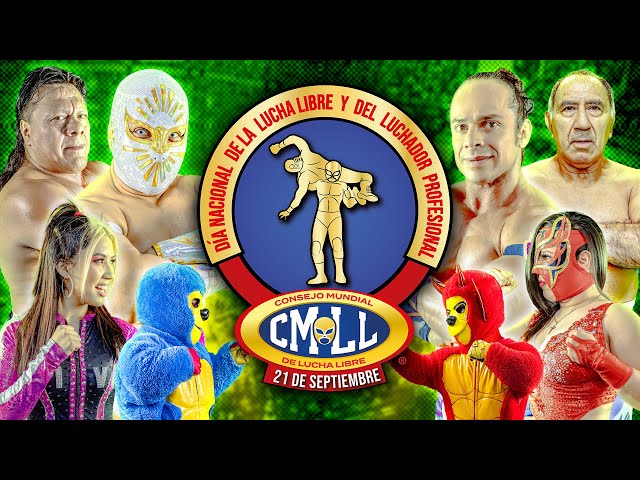 CMLL EN VIVO DESDE LA ARENA MÉXICO: DOMINGO 21 DE SEPTIEMBRE '25; DÍA NACIONAL DE LA LUCHA LIBRE