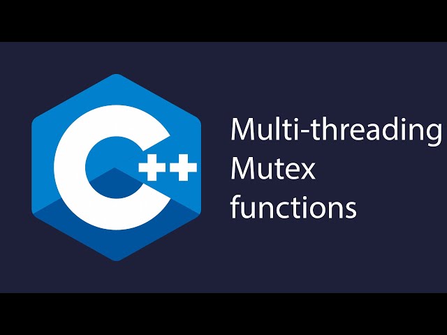 Funciones multihilo y mutex de C++