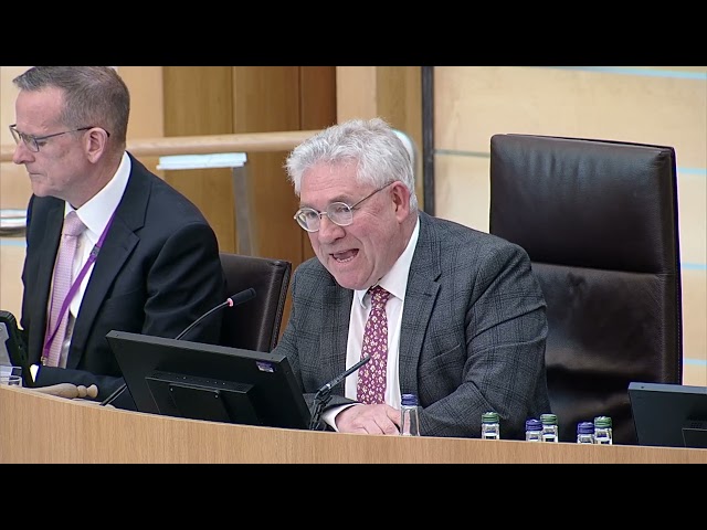 Presiding Officer's Proposals for the Parliamentary Week