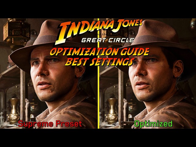 Indiana Jones and the Great Circle | OPTIMIZATION GUIDE | Every Setting Tested | Best Settings