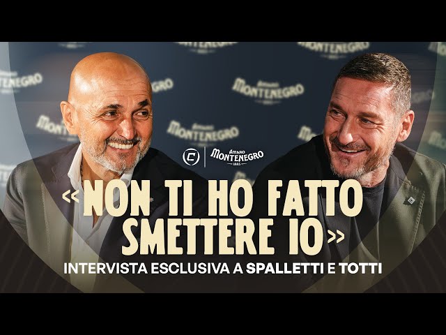TOTTI and SPALLETTI: "Here's the whole TRUTH, we made PEACE because..." [DOUBLE INTERVIEW]